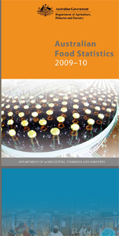 Image of front cover of the Australian Food Statistics 2009-10