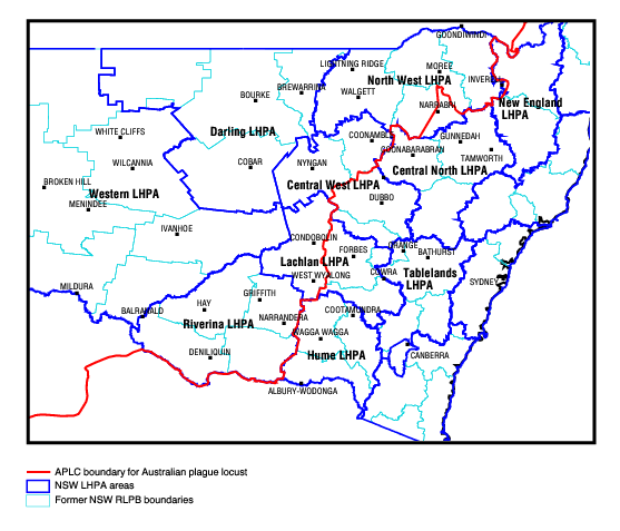 APLC operations boundary in NSW