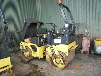 Bomag roller