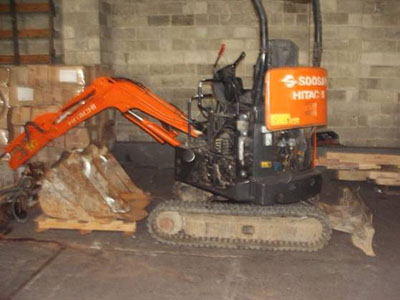 Hitachi mini excavator