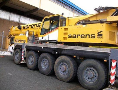 Terex all terrain crane