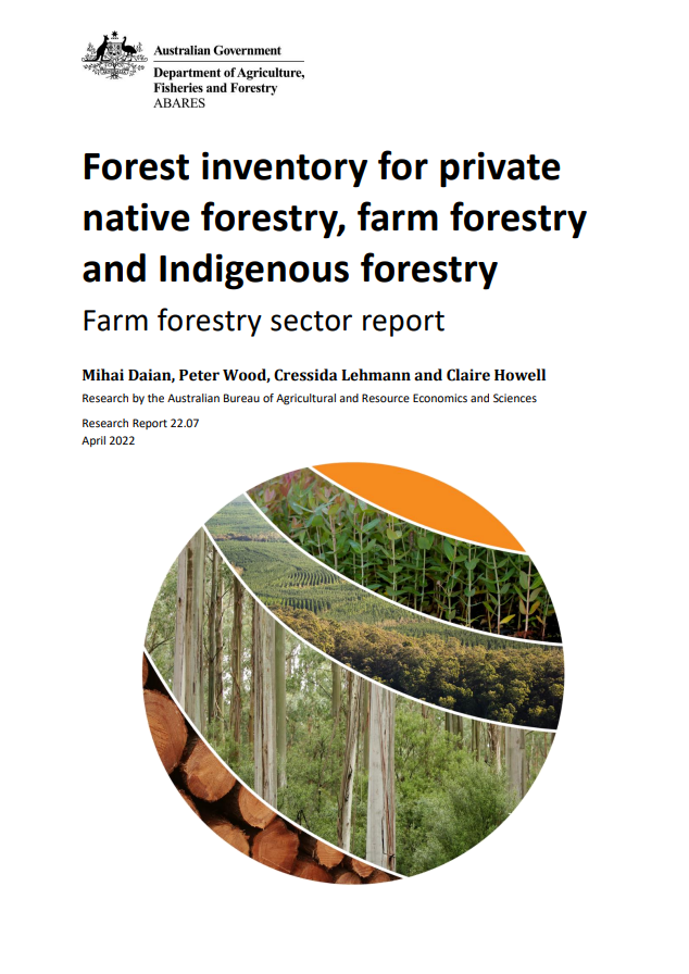 Front cover Farm forestry sector report