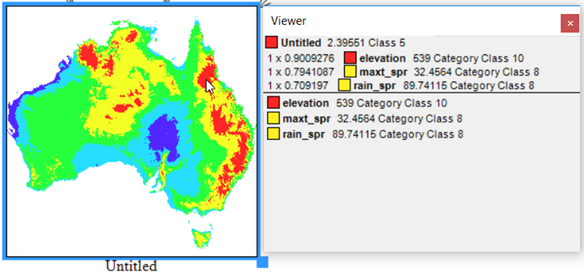 Image shows Viewer window for composite data layer and inputs