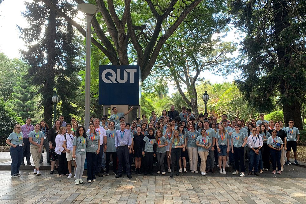 Image of participants at Nudgeathon 2024 in Brisbane, Queensland