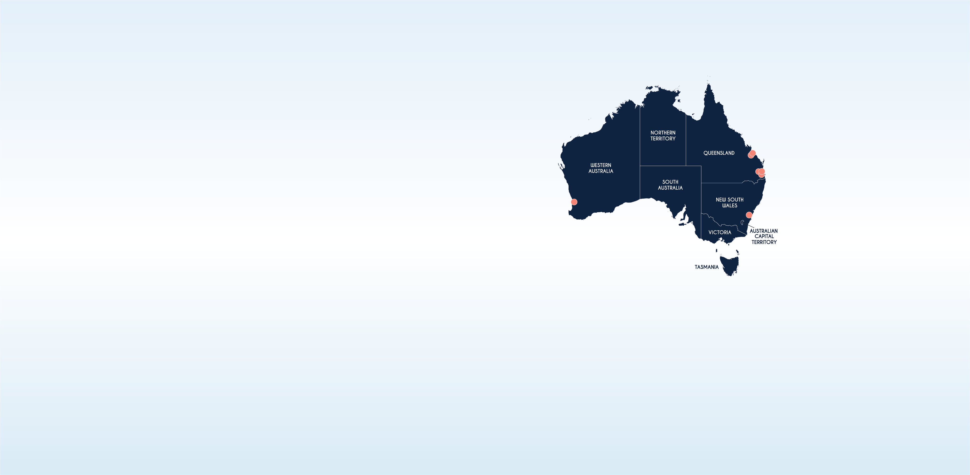 Map of Australia