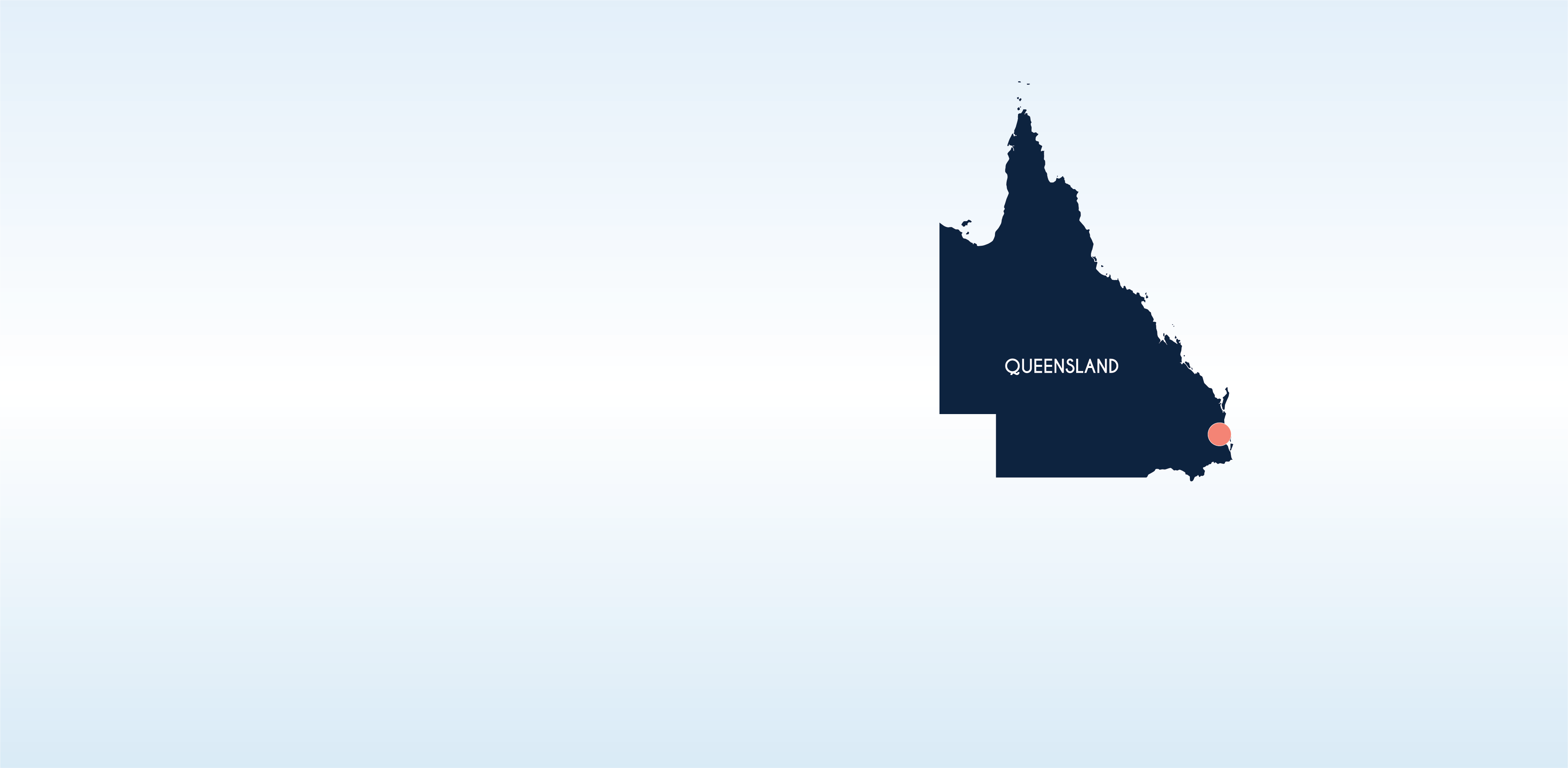 Map of Queensland