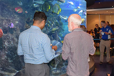 The SeaLife Aquarium in Melbourne was the setting for a day of presentations and updates on environmental biosecurity.